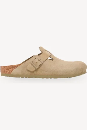 Birkenstock Boston Sabots en daim