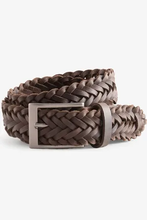 Next Ceinture en cuir tresséS