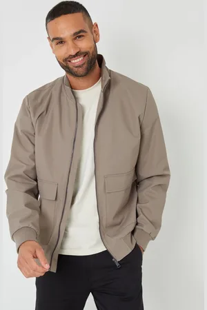 Threadbare Patch Pocket Col cheminée Harrington Style VesteMédium