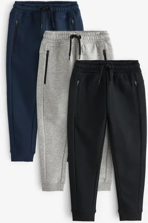 Next Lot de 3 Joggers zippés coupe ajustée (3-16ans)5 ans (110cm)