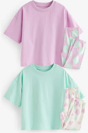 Next 2 Pack 100% Cotton Joggers Pyjamas (3-16yrs)9 ans (134cm)