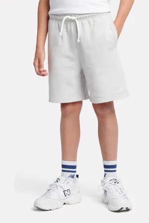 New Balance Garçons Small 100% Cotton French terry Logo Shorts10 - 11 ans (140 - 146cm)