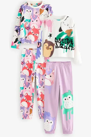 Next Licence Squishmallows 100% Cotton Pyjamas 2 Lot (5-14yrs)6 ans (116cm)