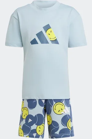 adidas Kids 100% Cotton Joggers Set116122cm