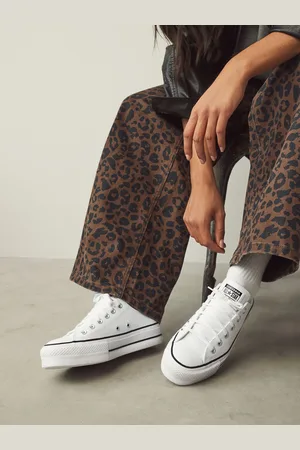 Converse Baskets Platform Lift Chuck Ox en cuir