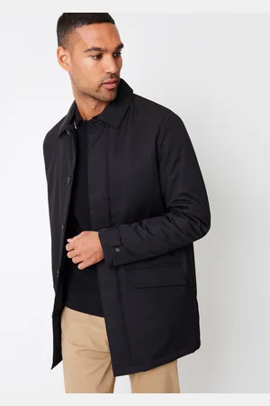 Threadbare Veste imperméable à boutonsXL