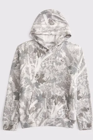 Abercrombie & Fitch Camo Print Logo Hoodie122128cm