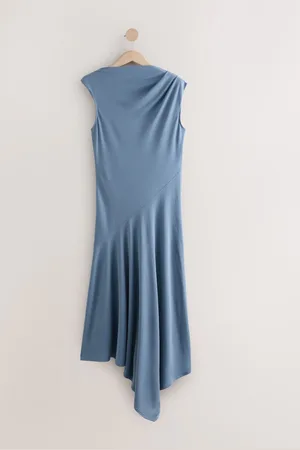 Next Manches courtes et ourlet asymétrique Peignoir mi-long44tall