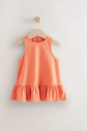 Next 100% Cotton Peplum Frill Vest (3-16yrs)158164cm