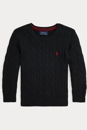 Ralph Lauren Boy Pull en tricot torsadé 100% Cotton Jumper6 ans (116cm)
