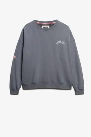 Superdry Athletic Essentials Printed Crew 100% Cotton Sweatshirt40