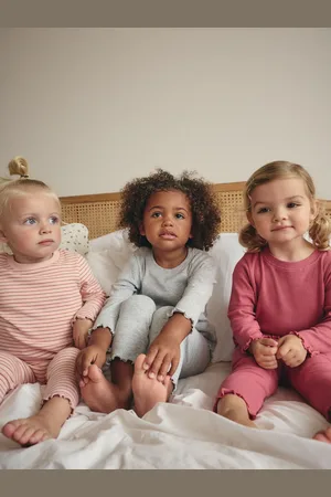 Next Pointelle Snuggle Pyjamas 3 Pack (9mths-8yrs)1.5 - 2 ans (86 - 92cm)