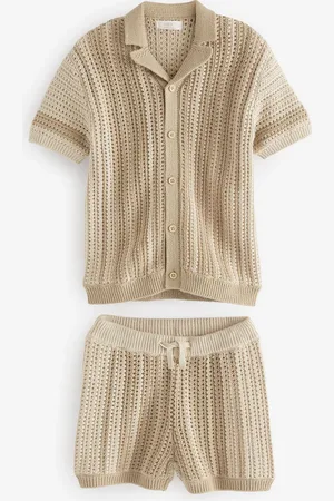 Next Ensemble chemise et short Manches courtes en crochet (3mths-10yrs)3 - 4 ans (98 - 104cm)