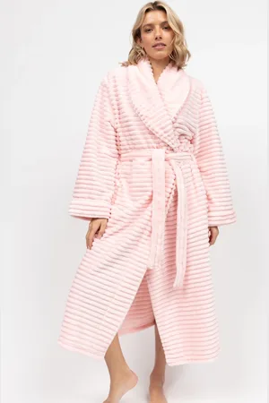 Cyberjammies Striped Sealskin Fleecy Dressing GownPetit