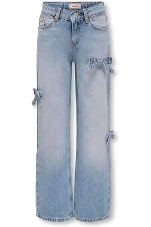 ONLY Jean large 100% coton avec naud140146cm