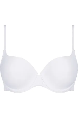 Chantelle Norah Soft Feel Smooth Underwired T-Shirt White Bra65DD
