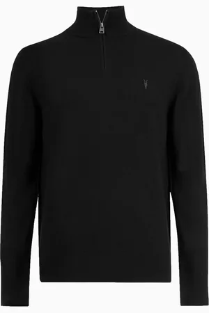 AllSaints Allsaints Kilburn Quarter Zip Funnel PullM