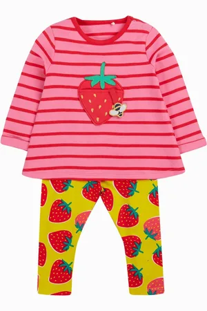 Frugi Pink Ottlie Outfit Clothing Set8692cm
