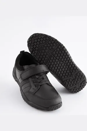 Next Chaussures School en cuir à élastique