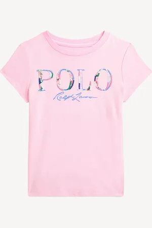 Ralph Lauren Girls Logo 100% Cotton Jersey T-Shirt2 ans (92cm)