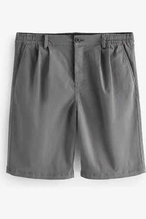 Threadbare Relaxed Fit Pleated Stretch Chinos Shorts36r