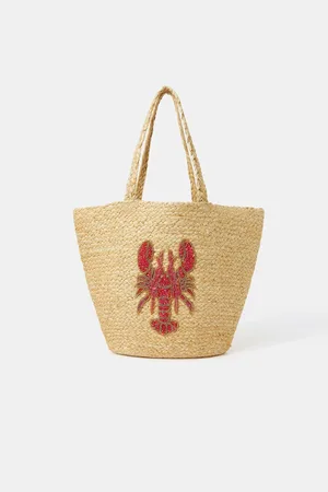 Accessorize Lobster Jute Beach BagUn an