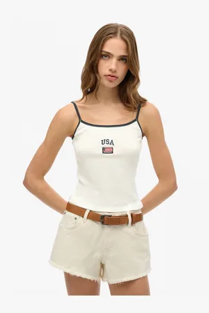Superdry Cami 100% coton Athletic Essentials36