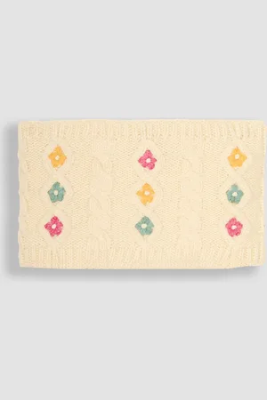 JoJo Maman Bébé Collier en maille torsadée Cosy ÉcharpeUn an