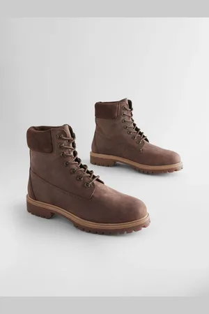 Next Bottes à lacets en cuir