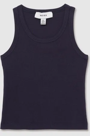 Reiss Débardeur côtelé en coton mélangé, violet 5 - 6 ans (110 - 116cm)