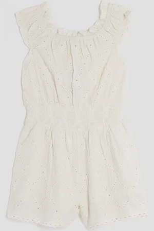 River Island Combinaison fille texturée 100% coton110116cm