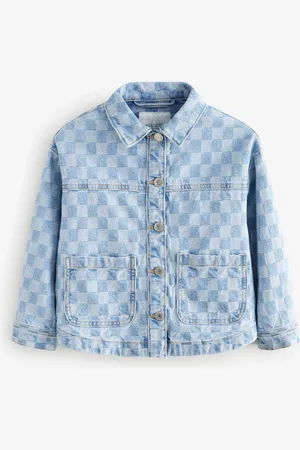 Next Denim de coton 100% Shacket (3-16ans)10 ans (140cm)