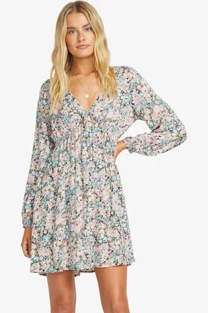Billabong Peignoir Summer Fleuri à dos ouvert