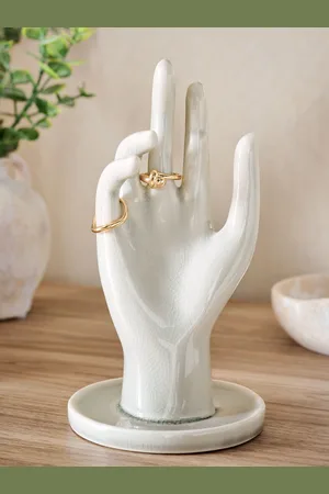 Next Ceramic Hand Ring and Jewellery HolderUn an