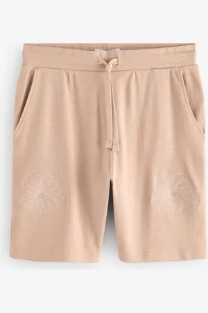 Threadbare Short en molleton à fleurs brodées 100% cotonPetit
