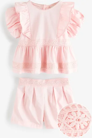 Ted Baker Ensemble haut et short tissé à volants péplum 100% coton98104cm