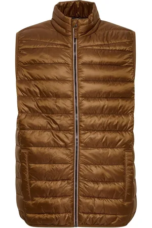 Blend Gilet enduit métallisé L