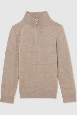 Reiss Pull Blackhall à quart de zip en laine mérinos4 - 5 ans (104 - 110cm)