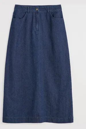 Seasalt Cornwall Arbre fruitier Mi-long Denim Jupes40