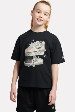 New Balance T-shirt Kids Fitness Centre graphique 100% coton134140cm