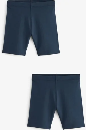 Next Lot de 2 shorts de vélo extensibles en coton riche (3-16ans)7 ans (122cm)