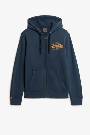 Superdry Sweat VL brodé décontracté zippé à capucheGrand