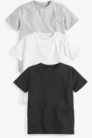 Next 100% Coton Manches courtes T-shirt 3 Lot (3-16ans)14 ans (164cm)