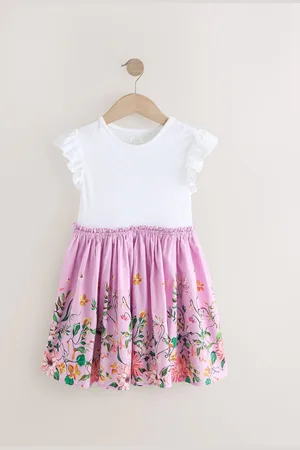 Next Floral Print Skirt 100% Cotton Dress (3-12yrs)12 ans (152cm)