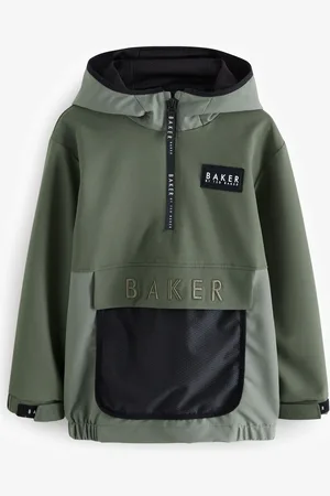 Ted Baker Khaki Green Half Zip Jacket12 ans (152cm)