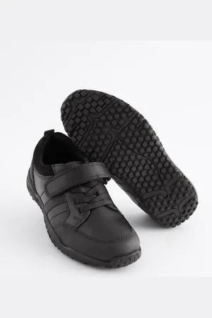Next Chaussures School en cuir à élastique