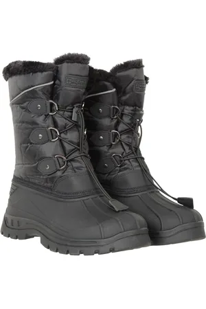 Mountain Warehouse Bottes de neige adaptatives Whistler doublées en sherpa pour enfants