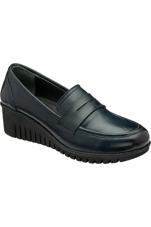 Lotus Chaussures à semelles compensées en cuir