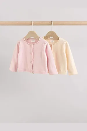 Next 100% Cotton Cardigans 2 Pack (0mths-3yrs)1.5 - 2 ans (86 - 92cm)