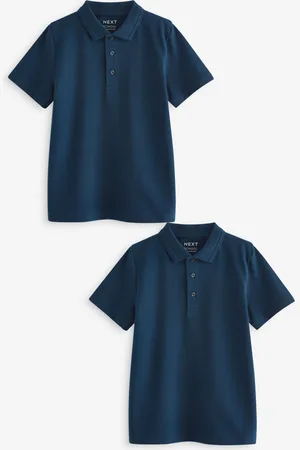 Next École de coton Manches courtes 100% Coton Polo Shirts (3-16ans)8 ans (128 cm)